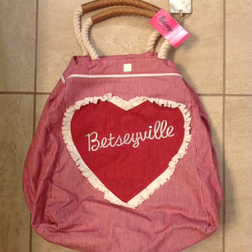 Betsey Johnson large tote bag